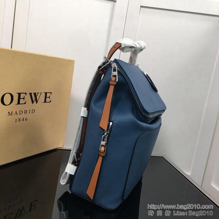 LOEWE羅意威 18秋冬新款 Goya small backpack系列 新款小牛皮雙肩背包 0271  jdl1214